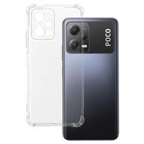 Clin Anti Shock 1,5mm skirtas Xiaomi Redmi Note 12 5G/Poco X5 dėklas telefonui skaidrus