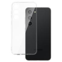 Galinis dangtelis 2 mm idealiai tinkantis Samsung Galaxy S23 FE skaidrus