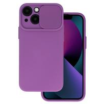 Camshield Soft dėklas skirtas Apple iPhone 15 Pro Max violetinės spalvos