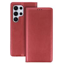 Smart Magneto dėklas skirtas Samsung Galaxy S24 Plus burgundy