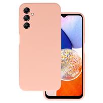 Silikoninis Lite dėklas skirtas Samsung Galaxy M34 5G persikų spalvos
