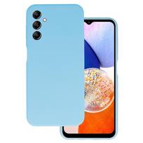 Silikoninis Lite dėklas skirtas Samsung Galaxy M34 5G light mėlynos spalvos