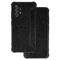 Razor Leather Book dėklas skirtas Samsung Galaxy S23 FE juodos spalvos