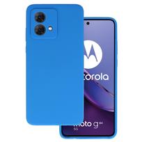 Silikoninis Lite dėklas skirtas Motorola Moto G84 5G mėlynos spalvos