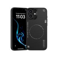 Benks Dynamic Minimalist dėklas skirtas Apple iPhone 16 juodos spalvos