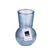 Vaza stiklinė su juostelėmis D11,2xH17,6 cm 490 g ARTICASA 871125224405