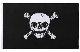Piratų vėliava Mil-Tec Jolly Roger 150x90 cm
