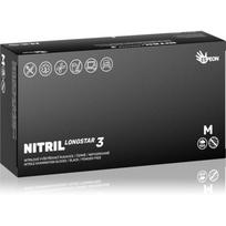 Espeon Nitril Longstar3 Black nitrilinės pirštinės (be pudros) dydis M 2x50 vnt.