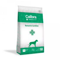 CALIBRA VD Dog Renal/Cardiac sausas maistas šunims, 12kg