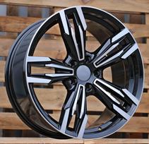Ratlankis RACINGLINE BY983 R17x8 5x120 ET 20 CB 74.1 (Black Polished) (690 kg)