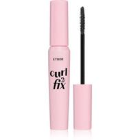 ETUDE Curl Fix Mascara vandeniui atsparus blakstienų tušas apimčiai ir garbanoms atspalvis Black 8 g