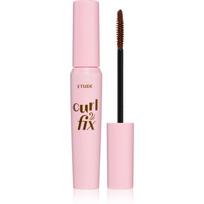 ETUDE Curl Fix Mascara vandeniui atsparus blakstienų tušas apimčiai ir garbanoms atspalvis 02 Brown 8 g