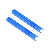 2 vnt. automobilio priekinių grotelių apdailos juostelių dangtelio rėmo lipdukas BMW E60 E61 F20 F10 F30 X3 F25 G01 G30 G20 F11 1 2 3 5 serijos M 36 cm mėlyna