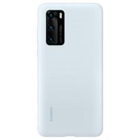 Originalus dėklas skirtas Huawei P40 – Silicone Protective Case (51993723) žydros spalvos