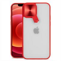 Tel Protect Cyclops dėklas skirtas Samsung Galaxy A12 raudonos spalvos