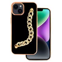 Trend dėklas skirtas Apple iPhone 14 Plus design 4 juodos spalvos