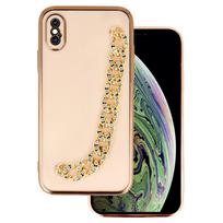 Trend dėklas skirtas Apple iPhone X/XS design 4 light rožinės spalvos