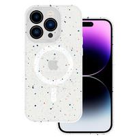 Tel Protect Magnetic Splash Frosted dėklas skirtas Apple iPhone 11 Pro Max baltos spalvos