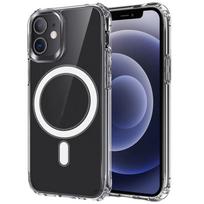 Tel Protect MagSilicone dėklas skirtas Apple iPhone 15 Plus skaidrus