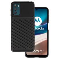 Thunder dėklas skirtas Motorola Moto G42 juodos spalvos