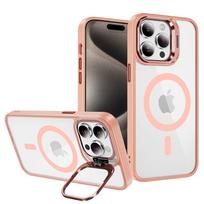 Tel Protect Kickstand Magsafe dėklas skirtas Apple iPhone 13 Pro Max light rožinės spalvos