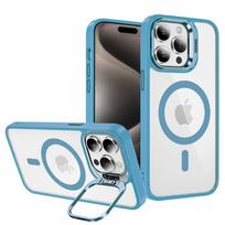Tel Protect Kickstand Magsafe dėklas skirtas Apple iPhone 14 Pro mėlynos spalvos