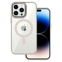 Tel Protect Magnetic Clear dėklas skirtas Apple iPhone 11 Pro Max Titanium
