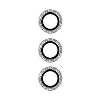 Apsauginis stiklas HARD DIAMOND skirtas kamerai (lešiui) Samsung Galaxy S24 Plus silver (3 vnt)