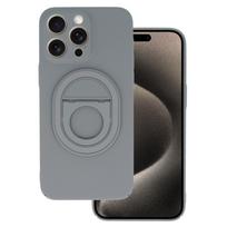 Tel Protect Magnetic Elipse dėklas skirtas Samsung Galaxy A14 4G/5G pilkos spalvos
