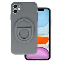 Tel Protect Magnetic Elipse dėklas skirtas iPhone 11 pilkos spalvos