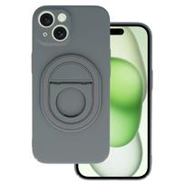 Tel Protect Magnetic Elipse dėklas skirtas Apple iPhone 15 Plus pilkos spalvos