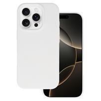 Tel Protect silikoninis Premium dėklas telefonui Apple iPhone 16 Pro baltos spalvos