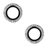 Apsauginis stiklas HARD DIAMOND skirtas kamerai (lešiui) Apple iPhone 16/16 Plus silver (2 vnt)