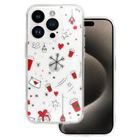 Tel Protect Christmas Clear dėklas skirtas Apple iPhone 13 Pro Design 3