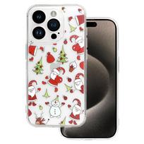 Tel Protect Christmas Clear dėklas skirtas Apple iPhone 16 Design 1