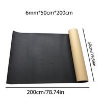 50x200cm automobilio garso izoliacijos kilimėlis Lipnus transporto priemonės šilumos triukšmo izoliacijos padėklas Auto šilumos izoliacijos kilimėlis Automobilių priedai