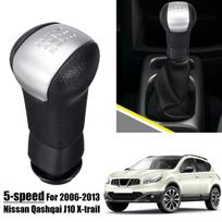 Pavarų perjungimo rankenėlė Nissan Qashqai J10 X-trail 2006 2007 2008 2009 2010 2011 2012 2013 5 pavarų mechaninė pavarų svirties rankena CHINA