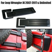 2x Viršutinė apatinė bagažinės dangčio vyrio apdaila Jeep Wrangler JK JKU Sport Rubicon Sahara X modeliams (NE SKIRTA 2018 M. JL) 2007 - 2018 m CHINA