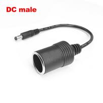 12v 10A/15A/20A/50A automobilyje montuojamas cigarečių žiebtuvėlio įkroviklis su 30 cm laidu, lizdo/vyriško lizdo kištuko jungties adapteris Universalus