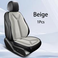 3D kvėpuojantis automobilio sėdynės užvalkalas, vasarinė automobilio sėdynės pagalvėlė, išgaubta konstrukcija, skirta šilumos išsklaidymui, prakaitui atsparus universalus automobilio kėdės kilimėlis smėlis
