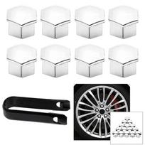 Automobilio stebulės varžto dangtelis, skirtas Citroen C4l C5 C2 automobilių ratų veržlių dangteliams, 15 dalių, skirtų Peugeot 207 301 307 308 408 508 3008 automobilio dangtelio dekorui sidabras