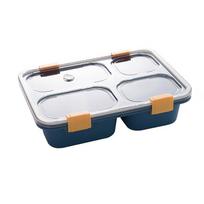 MeyJig Healthy Material Lunch Box Office/School/Picnic Bento Box  Food Container BPA FREE 850/1250ml 850ml mėlyna