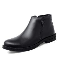 Odiniai Chelsea batai Vyriški batai Šilti batai Užtrauktukas Karvės odos odiniai batai Vyriški kulkšnies batai Madingi kulkšnies batai Vintage Brogue 37
