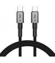 Pilkas USB-C - USB-C PD100W / 5A 100cm laidas "Tech-Protect Ultraboost DNA"
