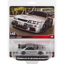 Hot Wheels Premium Modeliukas 1/43 1995 Nismo GT-R LM BCNR33, silver