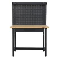 Darbastalis (1220mm) su perforuota sienele