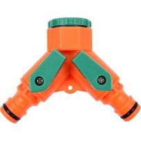 Paskirstytojas dvišakis laistymo žarnai 1/2"-3/4"