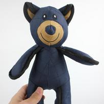 Nesulaužomas Teddy Extreme Meškinas Žaislas Šunims Kramtytojams Nesunaikinamas Pliušinis Šuo Čirškiantis Žaislas Patvarus Tvirtas Sunkaus Naudojimo Kramtomas Šunų Žaislas mėlyna