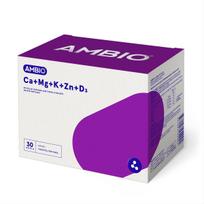 AMBIO Ca+Mg+K+Zn+D3, 30 miltelių