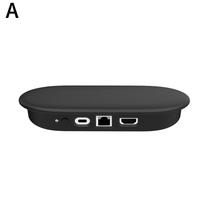 Silikoninis apsauginis dėklas Google TV 4K priedėliui, valdymo pulto apsauga, valdymas balsu, apsauga nuo slydimo U8B7 Black-1 pcs